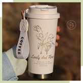 تراول ماگ دوحالته دماسنج دار طرحدار کافیcoffee