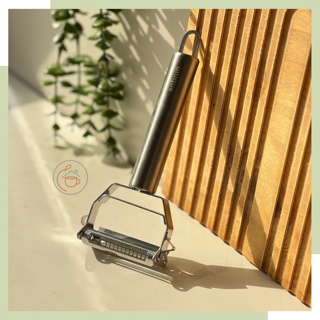 پوست کن و رشته کن (دوکاره) استیل