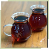 استکان پیرکس تپل دسته دار(خمره ای)