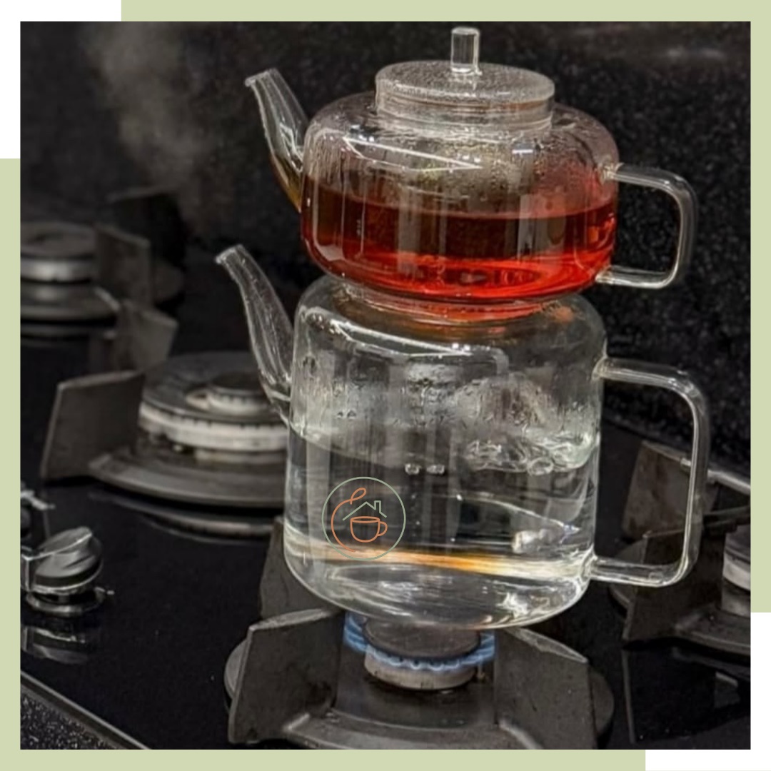 کتری قوری پیرکس ۲ لیتری ناتالی