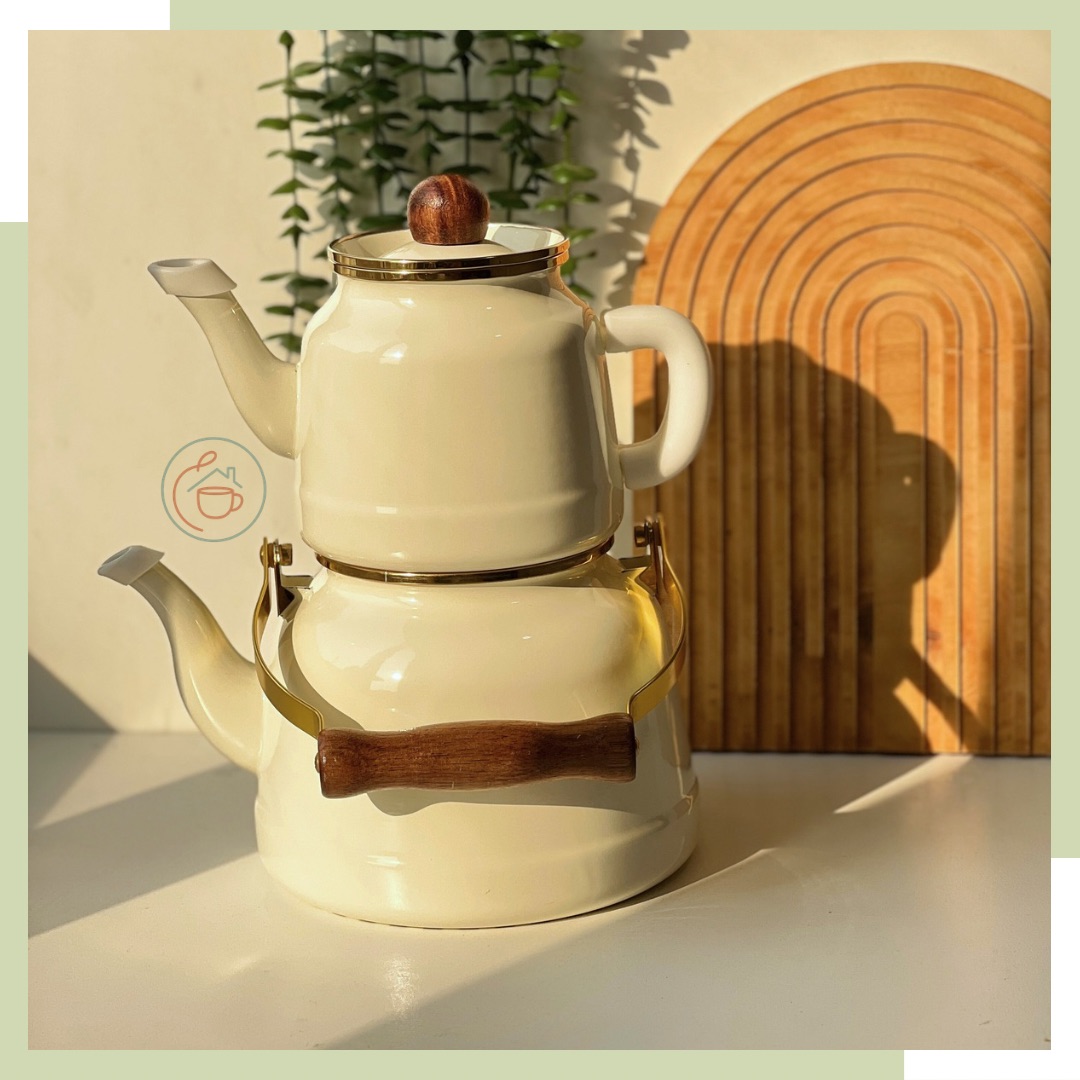 کتری و قوری لعابی مادام کوکوMadame coco