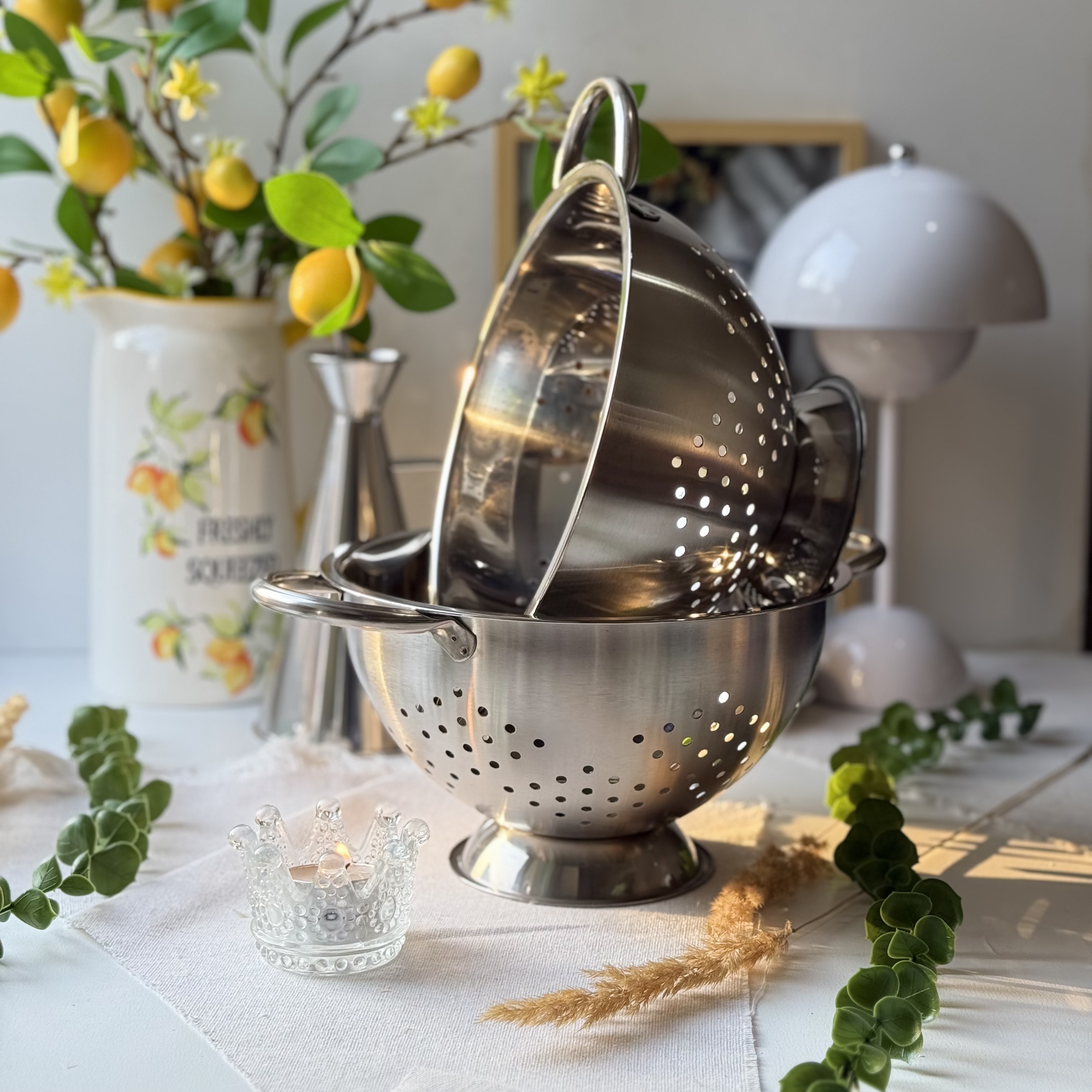 آبکش استیل طرح ایکیا وارداتی قطر۲4